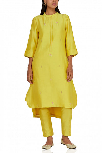 Yellow kurta set
