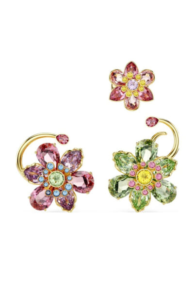 Esme Multicolour floral earcuff set ESMEAPR26D143405