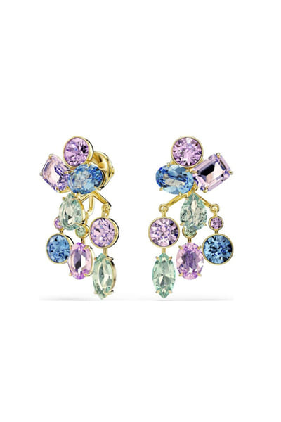 Esme Blue-purple Swarovski crystal earrings ESMEJUL26D149762