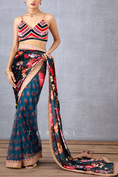 Chevron print bralette