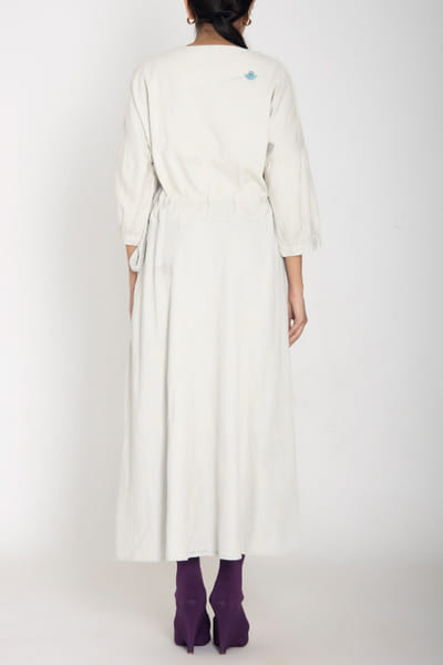Jayati Goenka White embroidered dress JAYDEC2001
