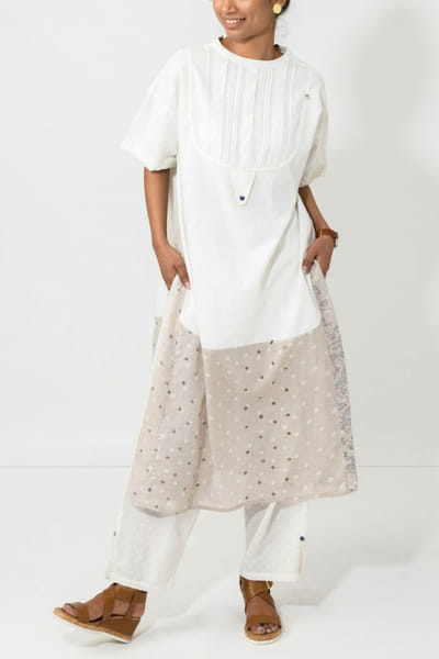 Jayati Goenka White top and pants JAYMAR22SET07