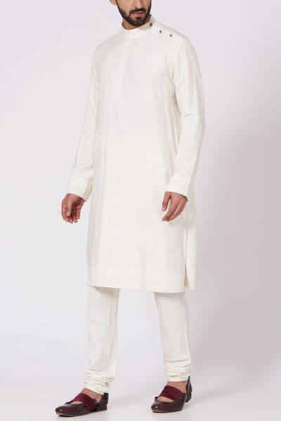 Ivory kurta set