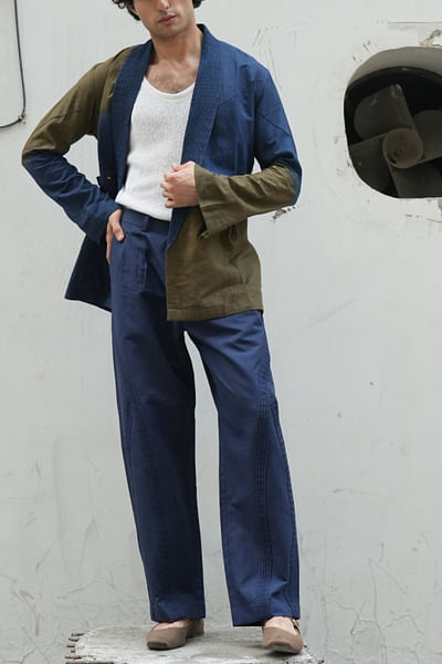 Midnight blue trousers