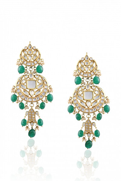 Kundan earrings