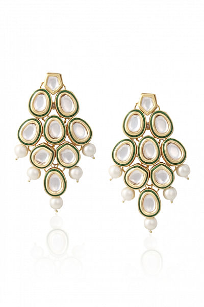 Polki earrings