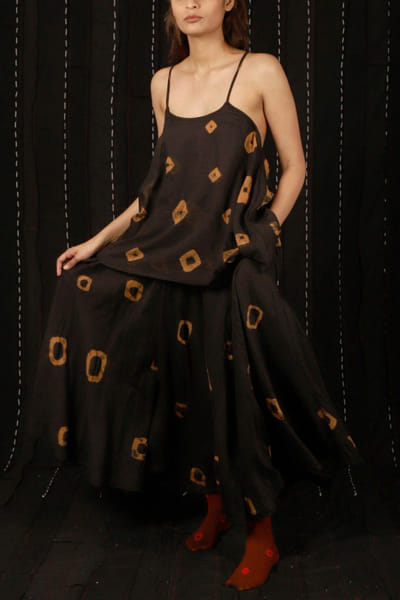 Ka-Sha Bandhani top and pants KASFEB20