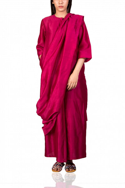 Sari-style dress