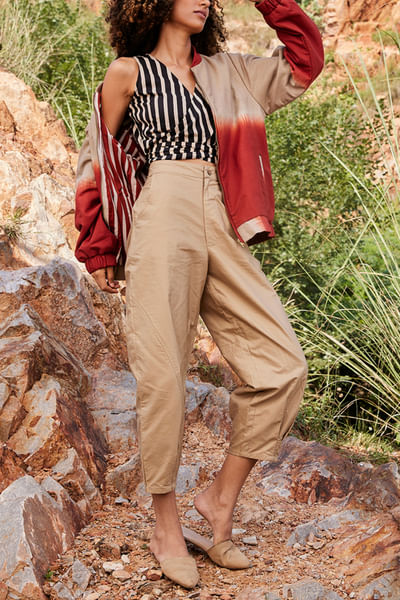 Khaki brown pants