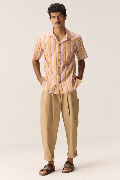 Multicolour stripe shirt