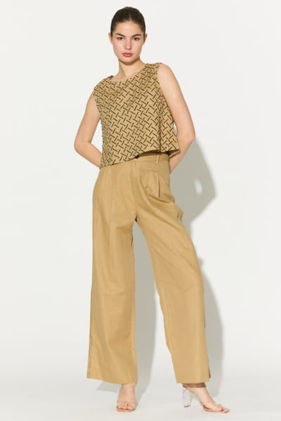 KoAi Golden plain solid pants KOAIMAY26D143939