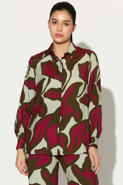 KoAi Multicoloured floral printed shirt KOAIMAY26D244092