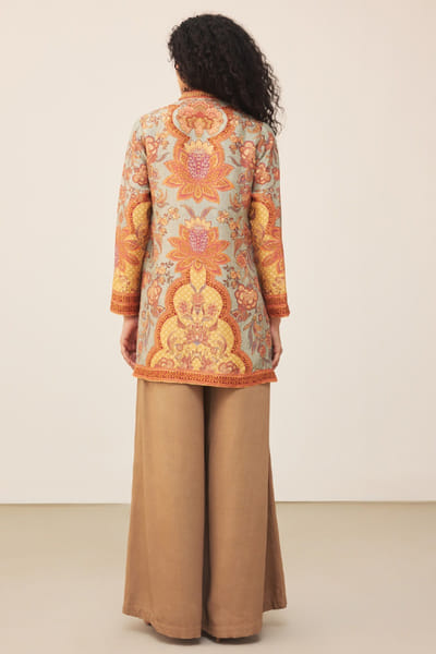 Ritu Kumar Multicoloured floral print kurta RITUJUN26D347289