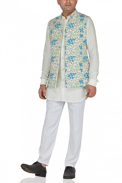 Multicoloured jacket set
