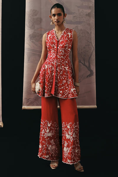 Twenty Nine Red Parsi gaara palazzo TWENMAY26D445172