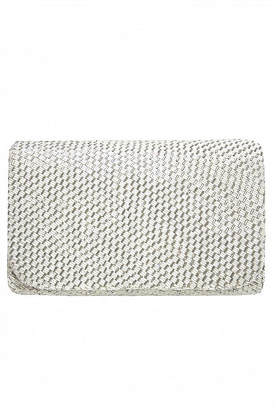 White flap over clutch