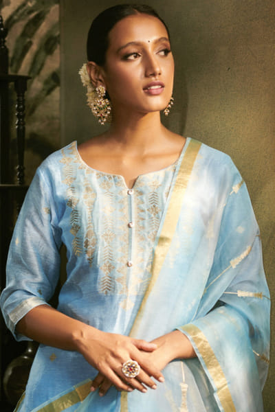 Multicolour embellished earrings