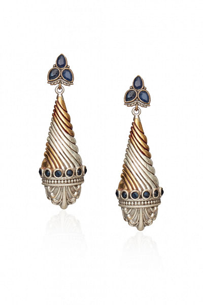 Antique silver dangler earrings