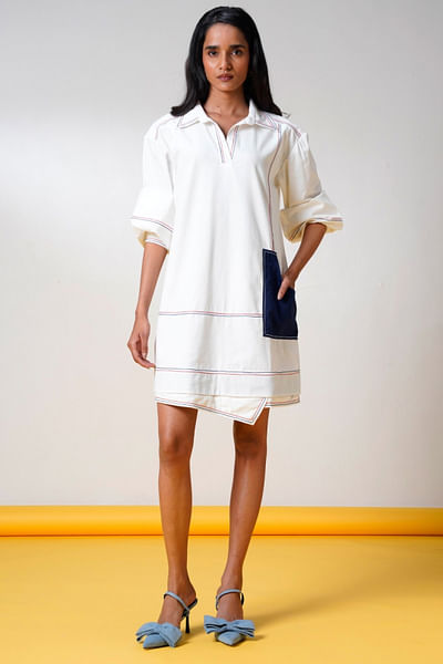 White short dress