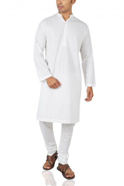 Pintuck kurta set
