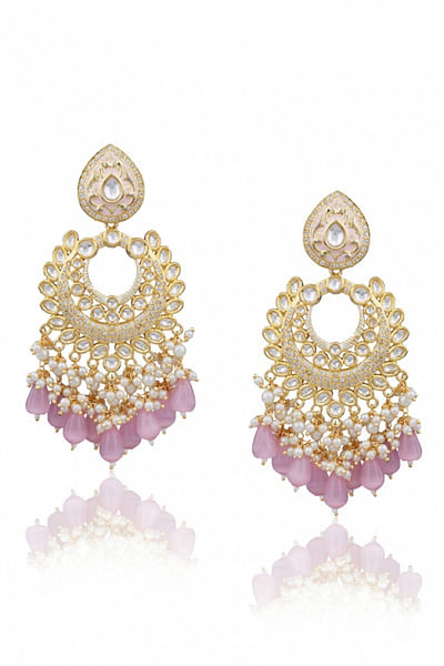 Pink gem stone chandbaalis