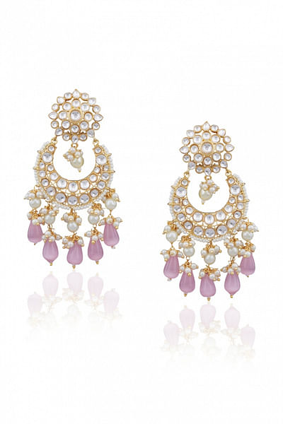 Kundan embellished chandbaalis