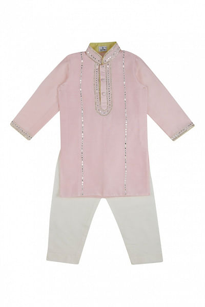Pink kurta set