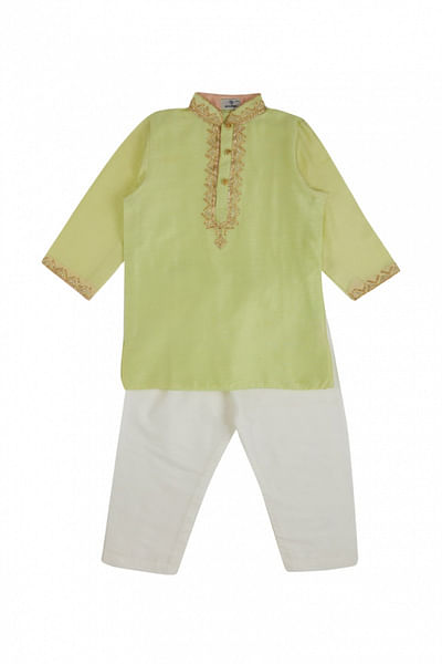 Green kurta set