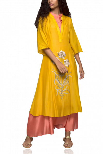 Layered kurta dress