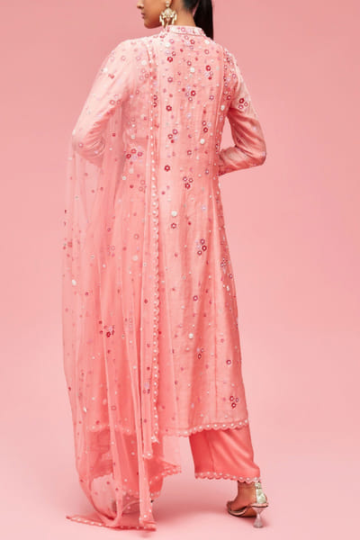 Nachiket Barve Gelato chanderi kurta set NAB22FMAR15