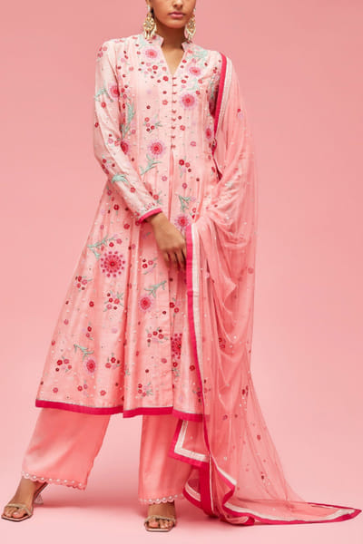 Nachiket Barve Gelato kalidar kurta set NAB22FMAR17