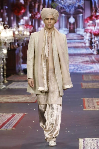 Itrh Soft pink chikankari open jacket kurta set ITRHMAY26D144235