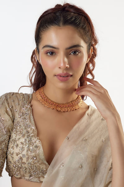 Karisa Gold coin-embellished necklace KARIJUN26D346722