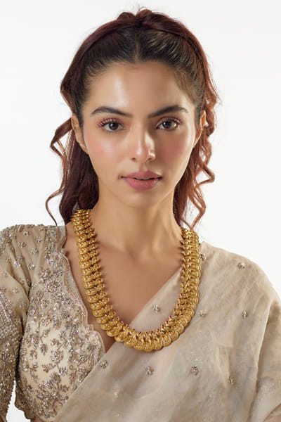 Karisa Gold coin embellished necklace KARIJUN26D346719