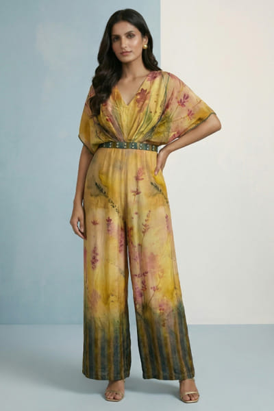 Kalista Amber multicolour floral jumpsuit KALIAPR26D142795