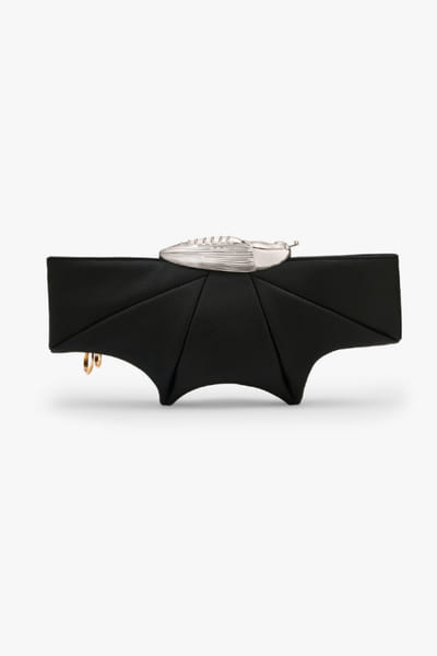 Outhouse Cosmos black and gold sculpted clutch OUTHJUN26D246650