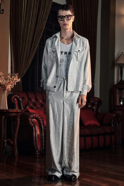 White bomber jacket set