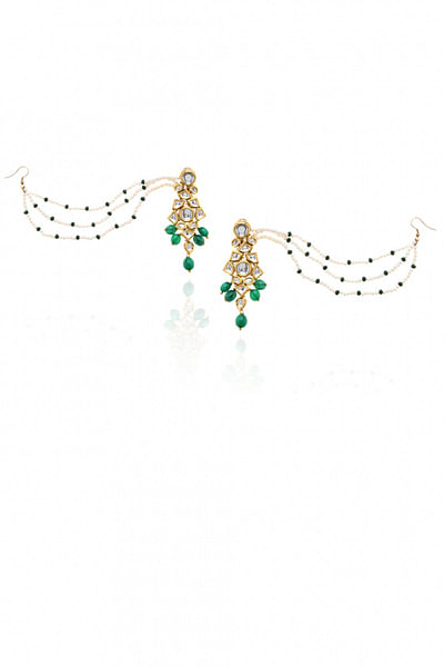 Kundan earrings