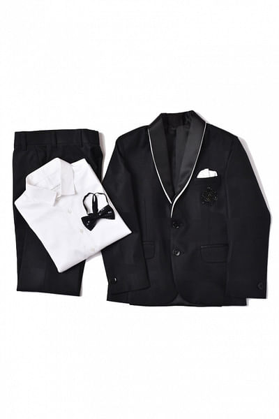 Black tuxedo set