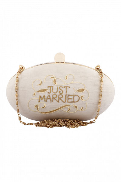 Just married clutch