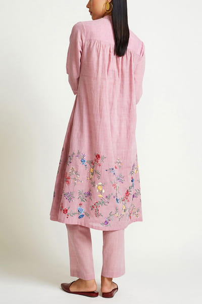 Payal Pratap Light pink kurta set PPRROC21008