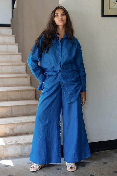 Electric blue co-ord set