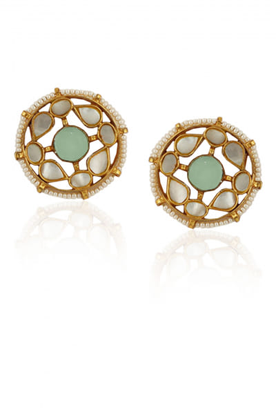Mother of pearl studs