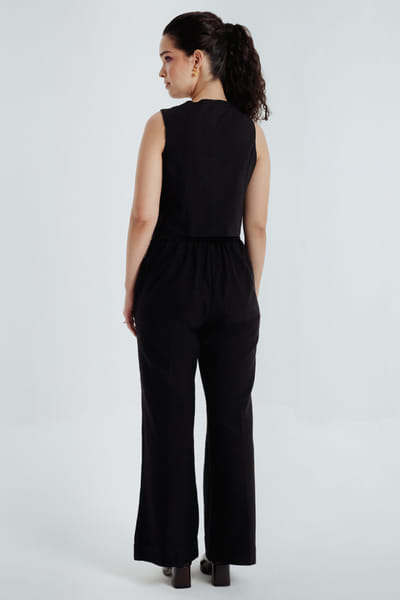 Rias Jaipur Black natural dyed pants RIASAUG26D152473