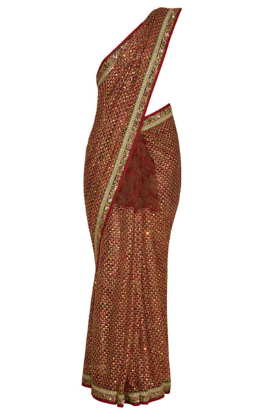 Sabyasachi Sequinned sari SACINA05
