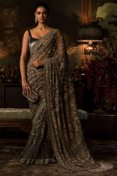 Sabyasachi Lehenga sari SACINA12