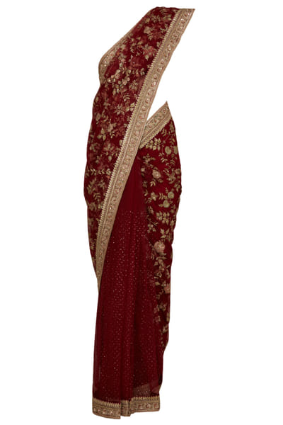 Sabyasachi Tulle sari SACINA42
