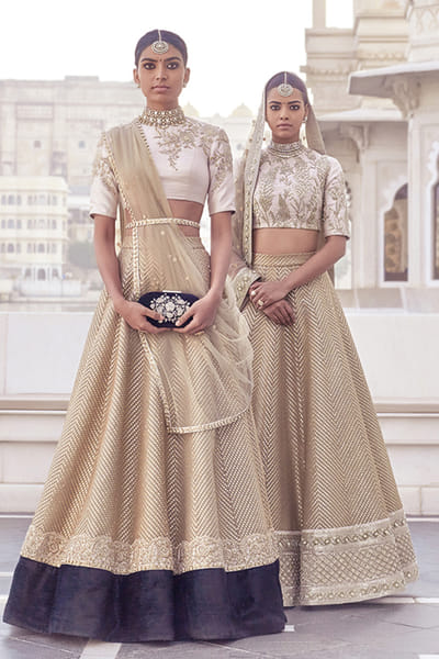 Sabyasachi Ivory lehenga set SACINAL26
