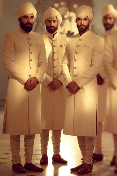 Sabyasachi Ivory sherwani SACINAM14