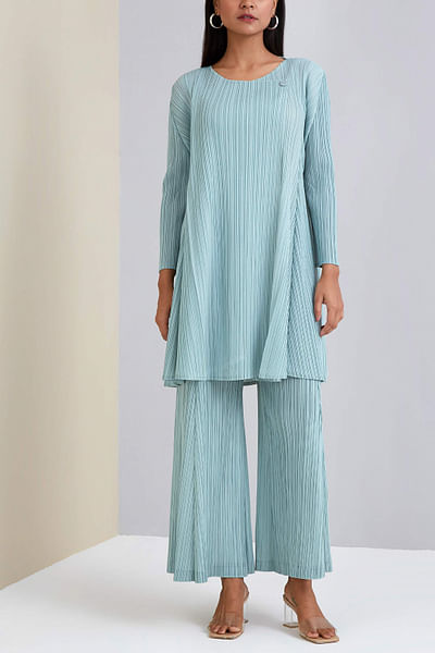 Mint A-line tunic and pants